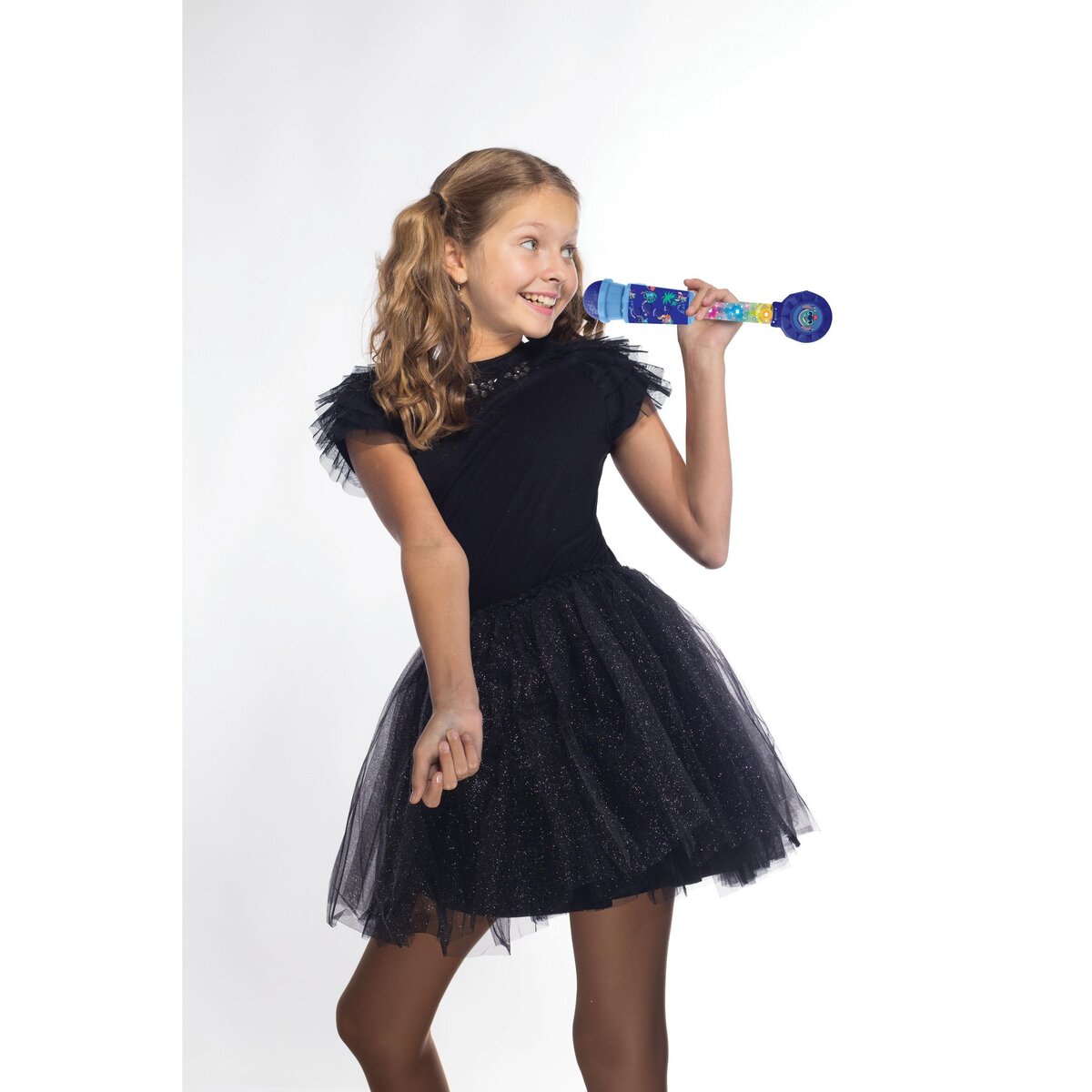 Lexibook Microphone Stitch avec tube lumineux et enceinte