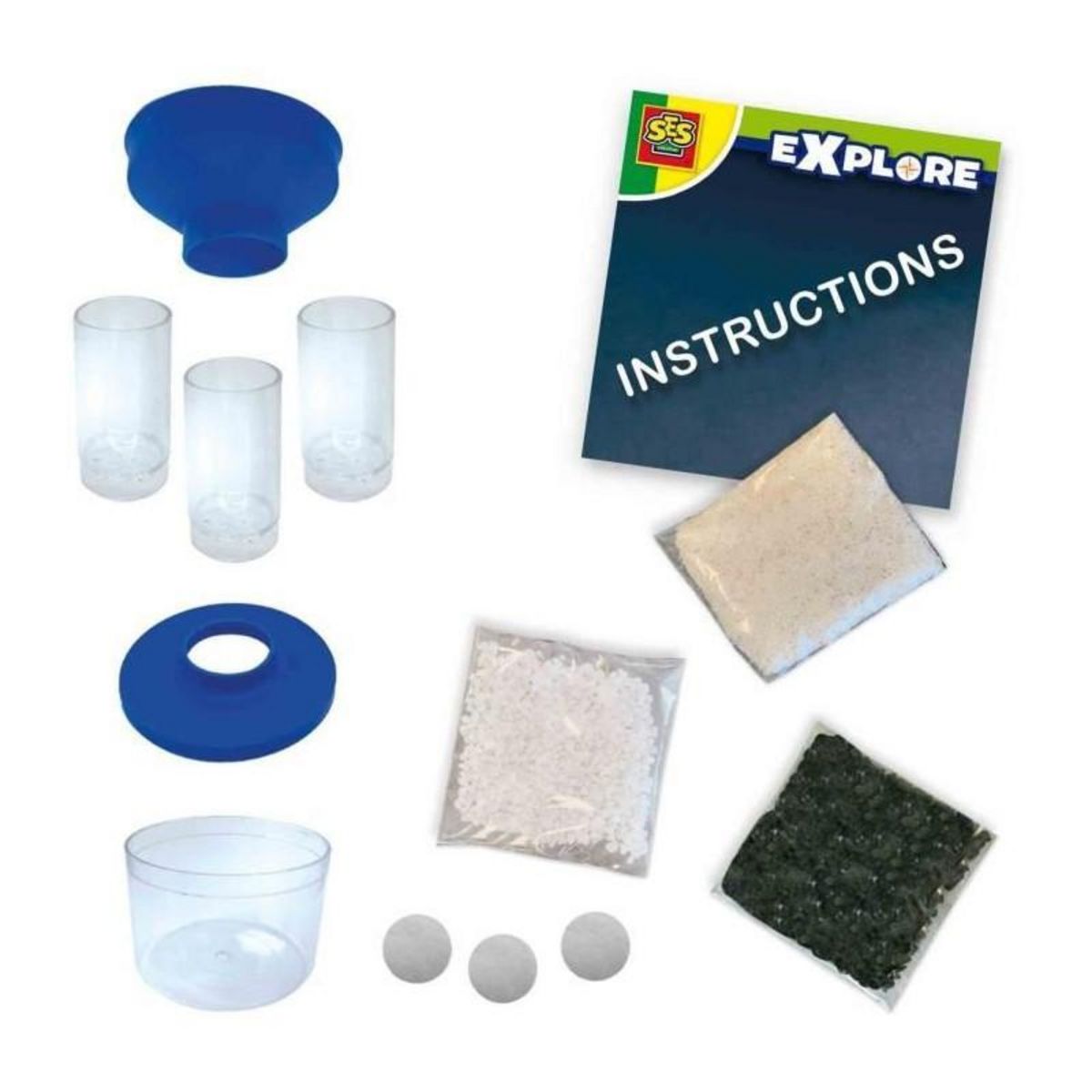 SES Creative Filtre de nettoyage d'eau - Jouet éducatif - SES CREATIVE - Découvre la science et la nature avec le filtre a eau.