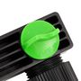 Voir la diapositive 4 : VIDAXL Adaptateur de robinet a 4 voies vert/noir 19,5x6x11 cm ABS & PP