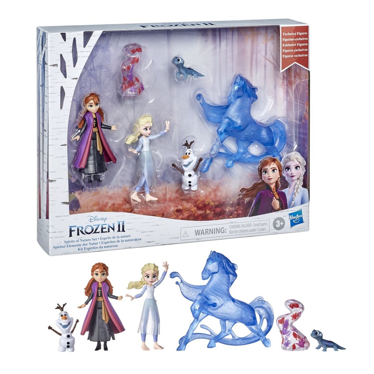 HASBRO Set de 5 figurines Disney La reine des neiges 2 - Esprit de