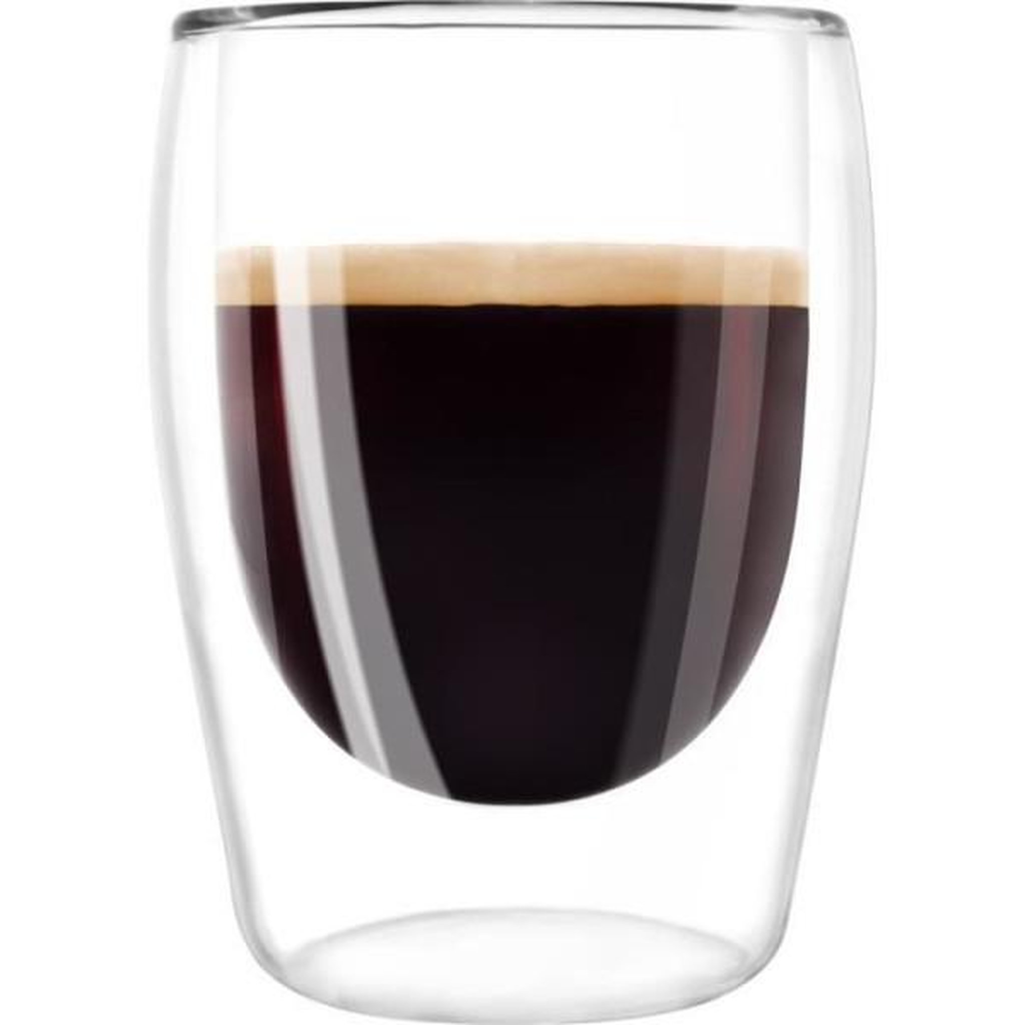 Melitta Melitta lot de 2 verres pour café expresso 80 ml transparent