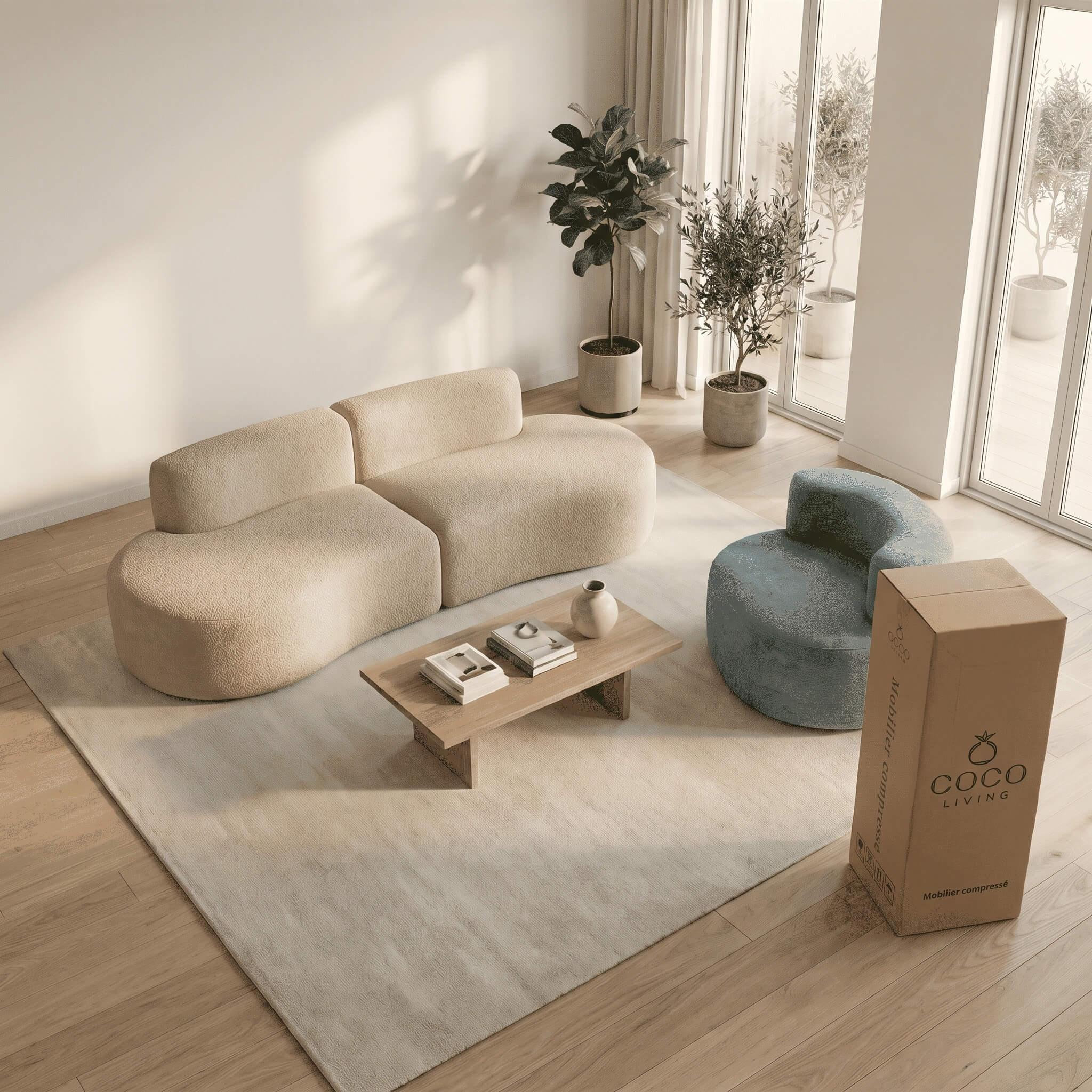 Voir la diapositive 3 : COCO LIVING Coco Living Pack Lounge