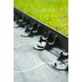 Voir la diapositive 6 : NATURE NATURE Bordure a gazon en polypropylene et polyéthylene - 16 ancres - H 4,5 x (4 x L100) cm - Noir