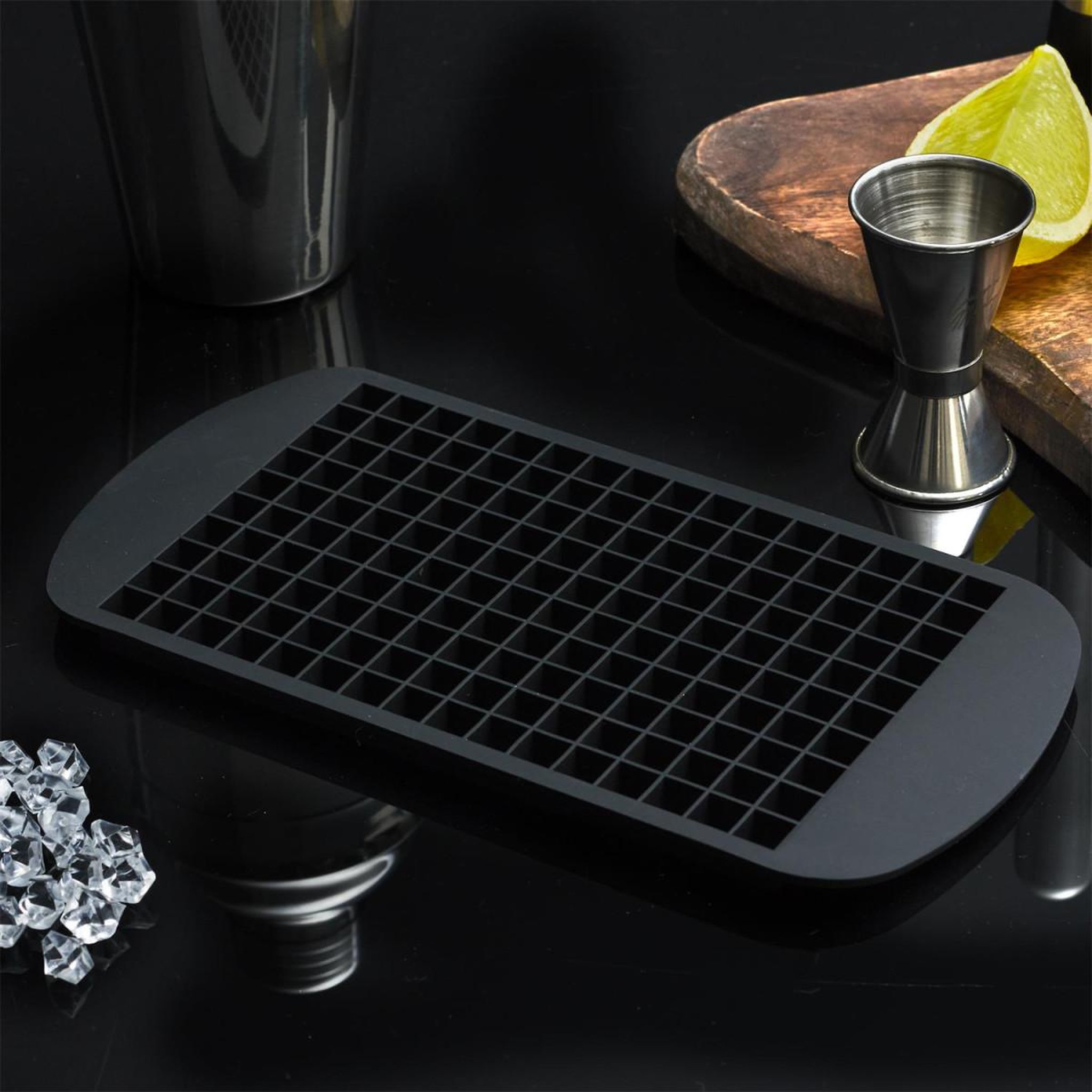 Voir la diapositive 3 : COOK CONCEPT Moule à glace pilée en silicone  caviste  24cm noir