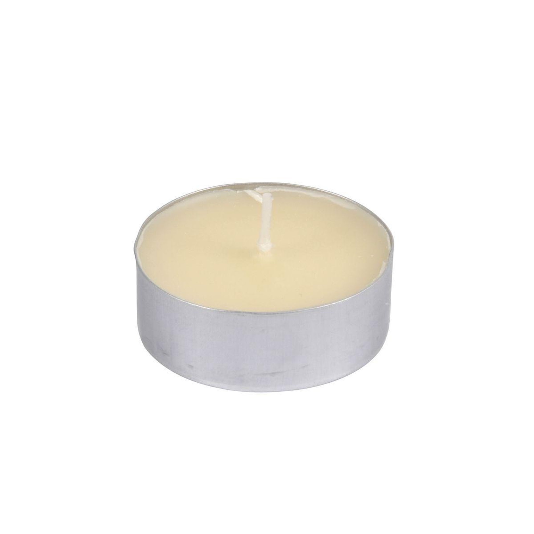 Voir la diapositive 2 : HOMEA Lot de 6 bougies chauffe-plat  essentiel  5,5cm vanille