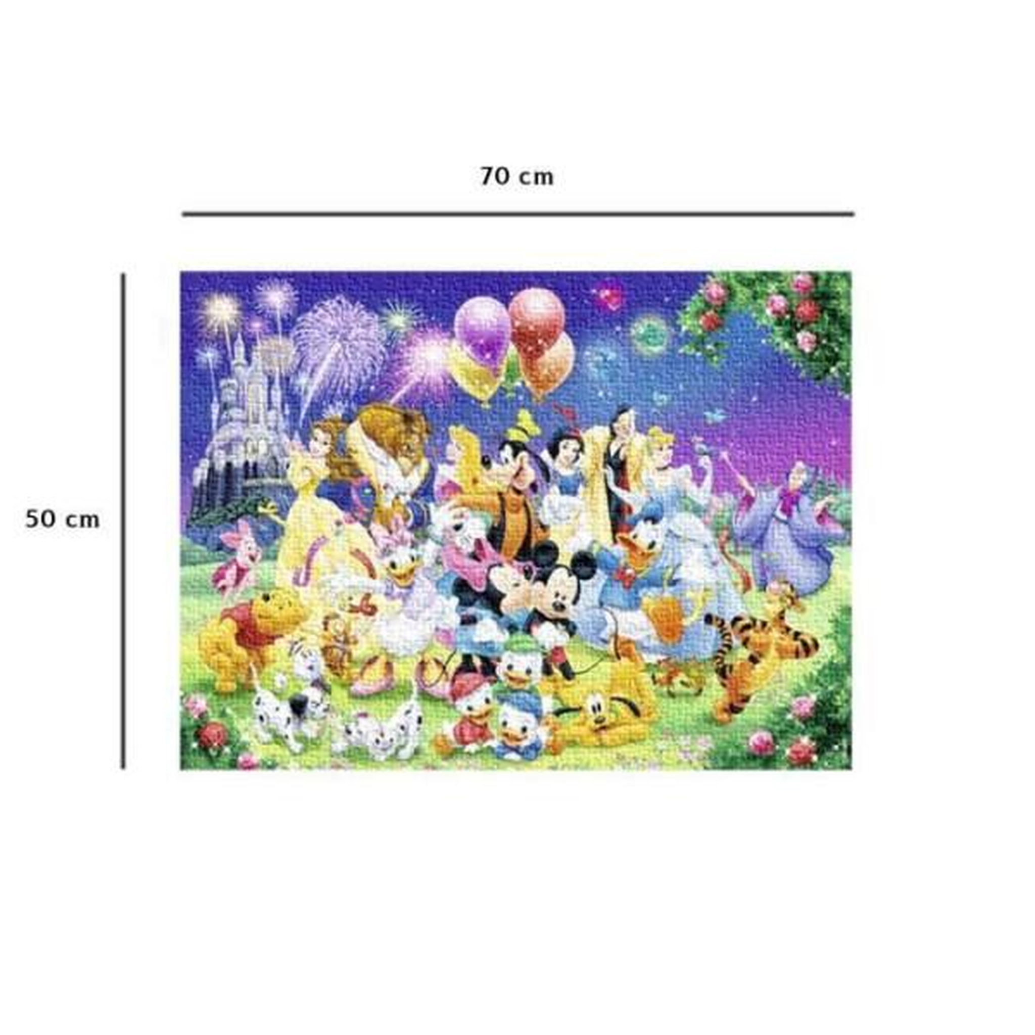 Voir la diapositive 4 : RAVENSBURGER Ravensburger–numéro d'art format 18x24cm–stitch–kit de peinture par numéros–activité détente et créative–des 7 an
