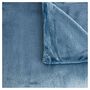 Voir la diapositive 3 : ACTUEL Couverture unie en flanelle de polyester 220gsm