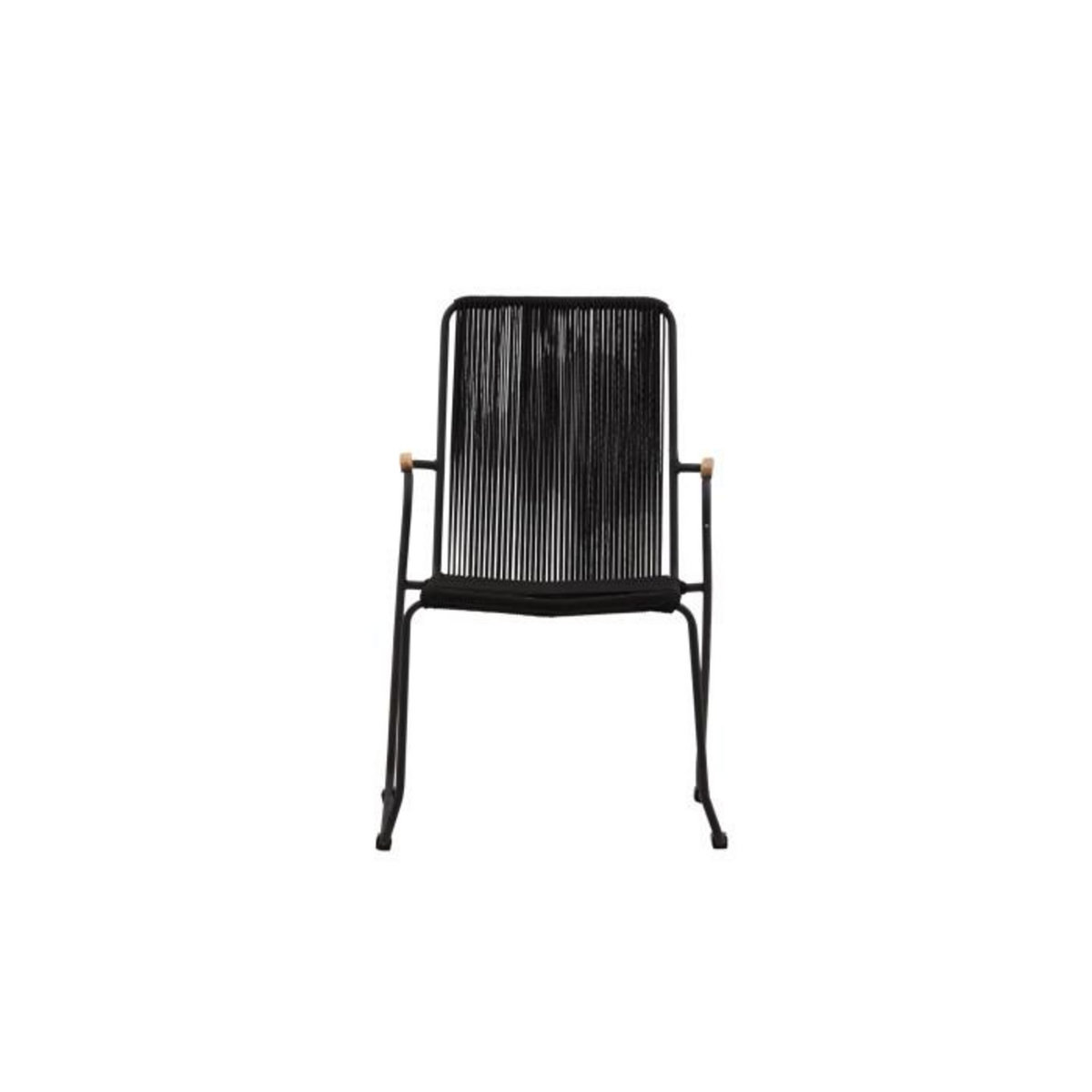 Paris Prix Chaise de Jardin  Barton  82cm Noir