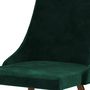 Voir la diapositive 6 : Rendez vous déco Lot de 2 chaises en velours gris - Vinni