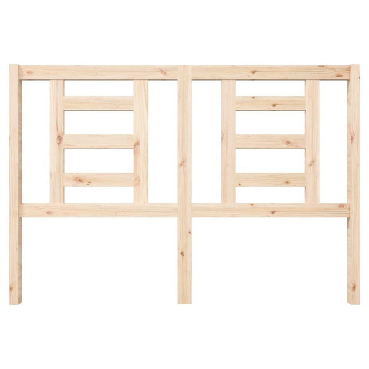 VIDAXL Tete de lit 146x4x100 cm Bois massif de pin