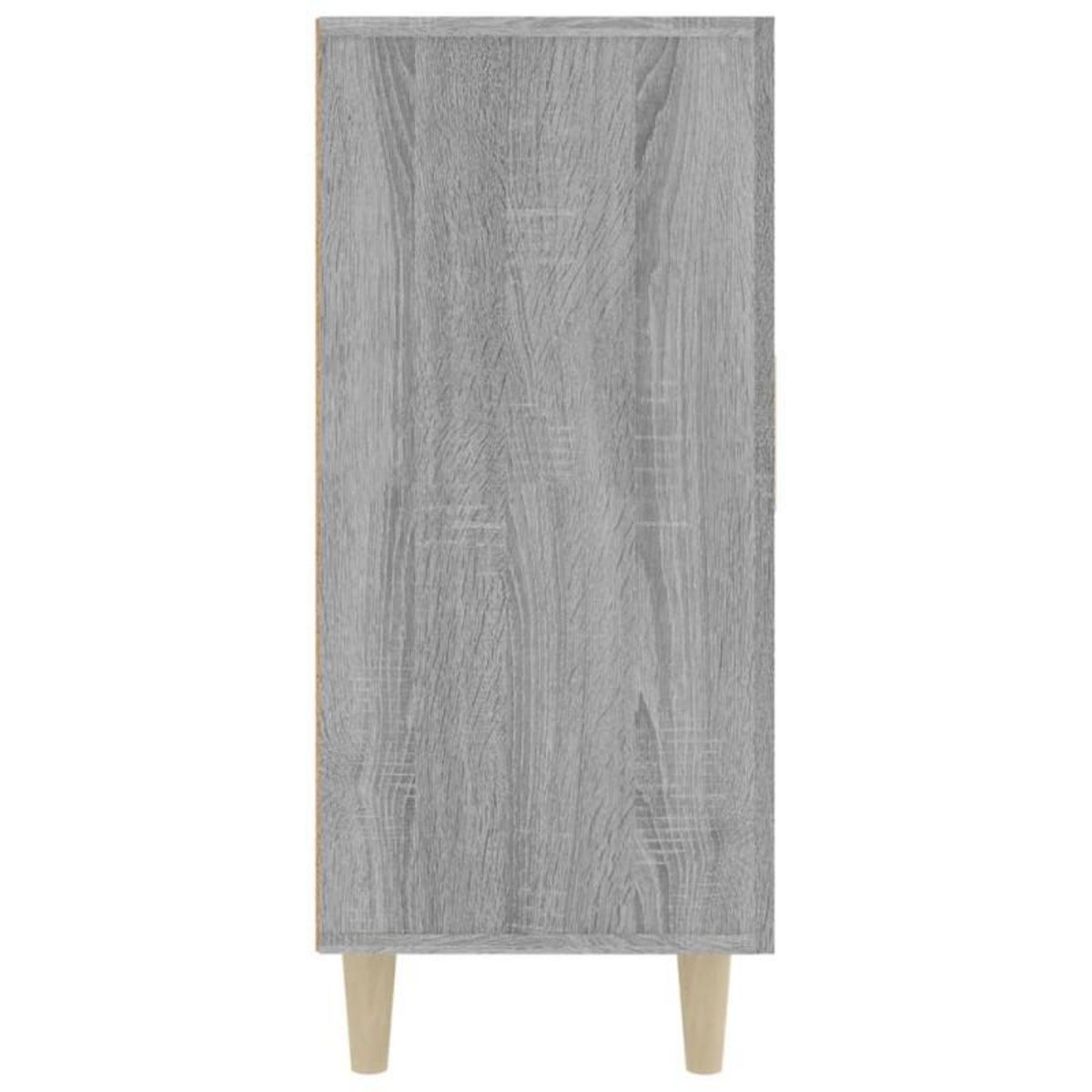 VIDAXL Buffet sonoma gris 90x34x80 cm bois d ingénierie