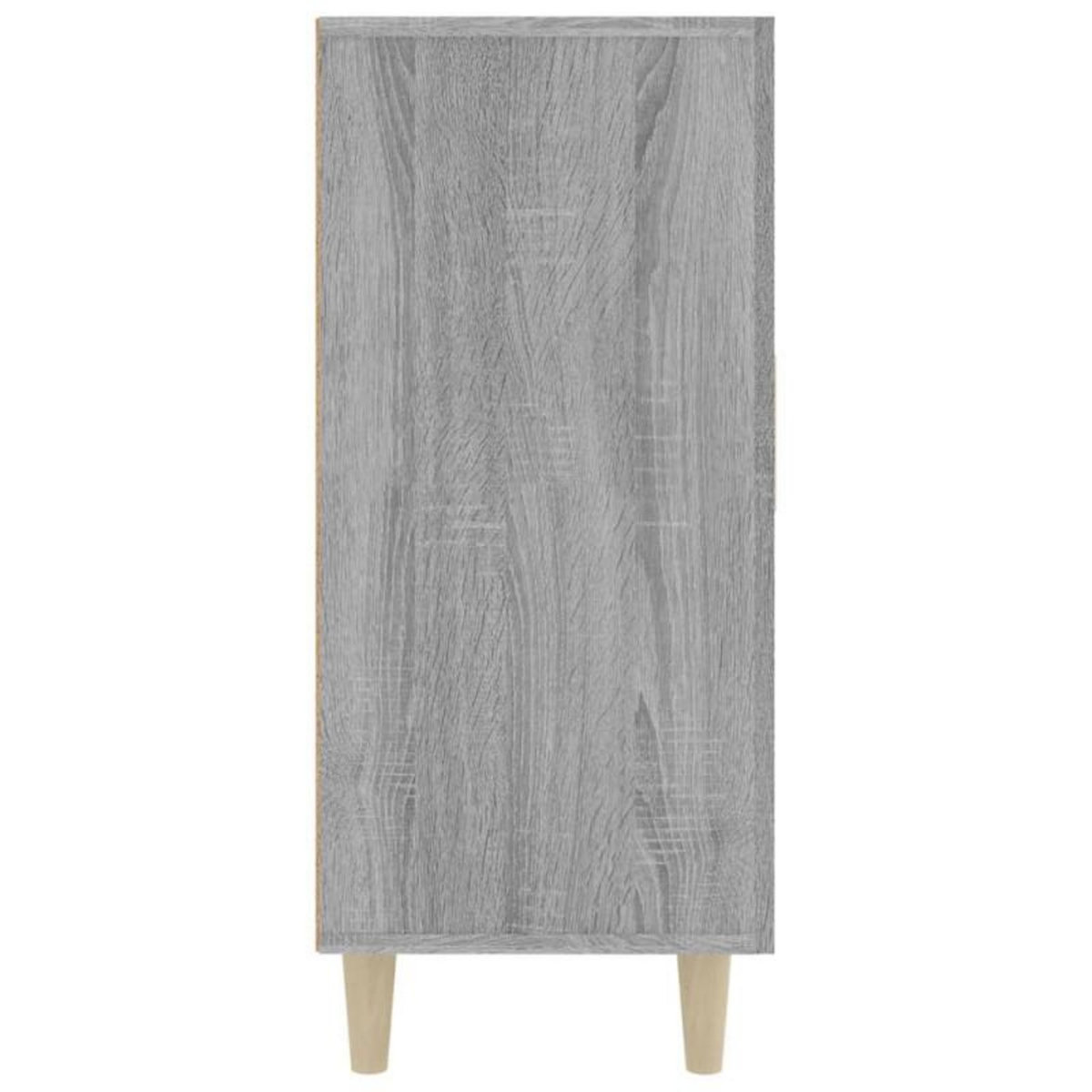 VIDAXL Buffet sonoma gris 90x34x80 cm bois d ingénierie