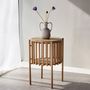 Voir la diapositive 4 : Paris Prix Table d'Appoint Design  Rubbo  65cm Naturel