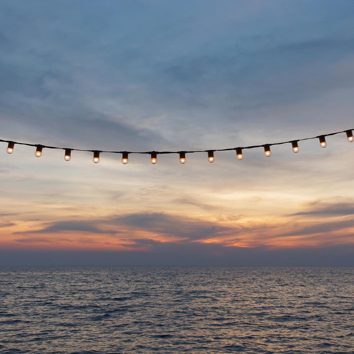 Lumisky Guirlande connectable LINK ME Noir Caoutchouc 5M 10xE27