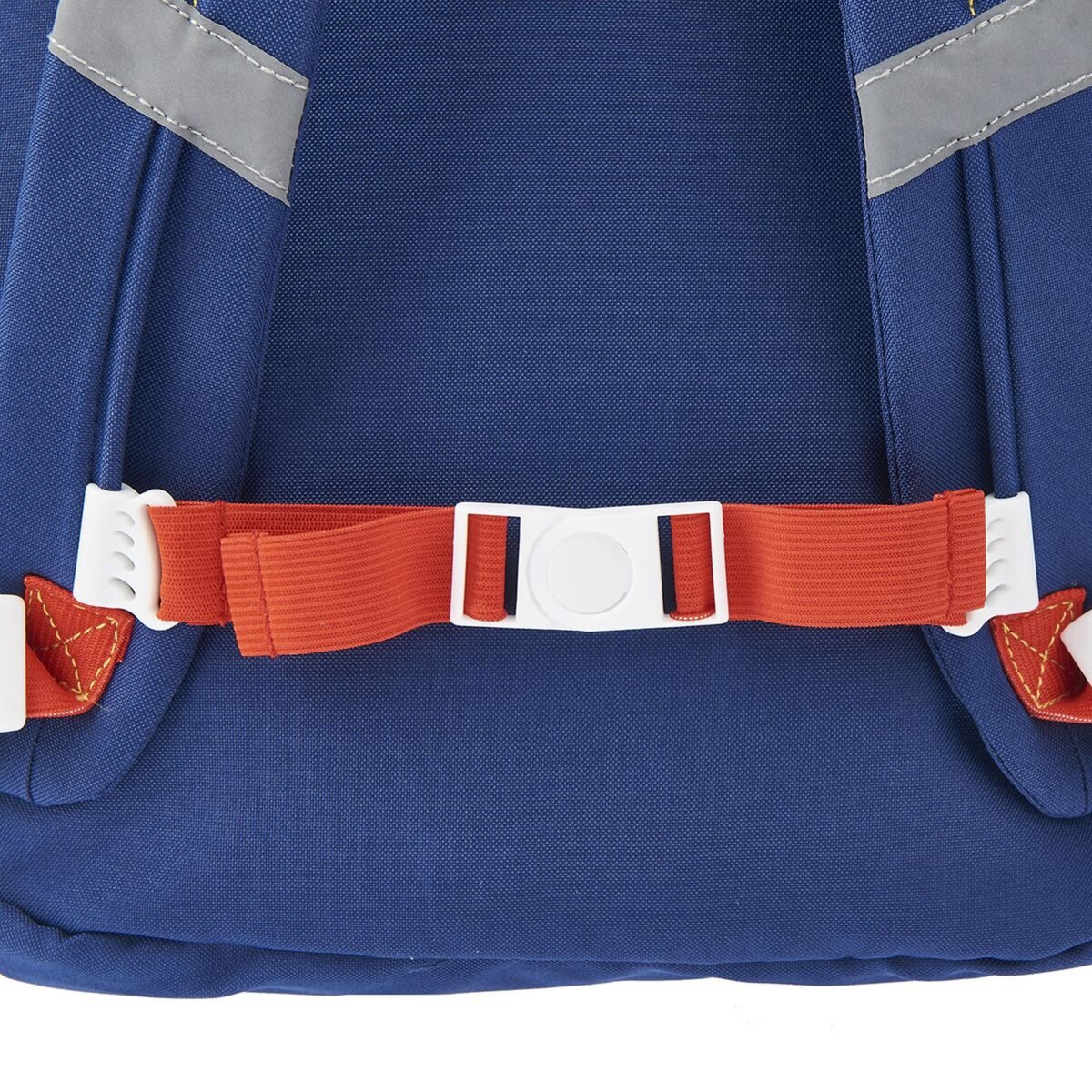 AUCHAN Sac maternelle bleu et orange ESPACE