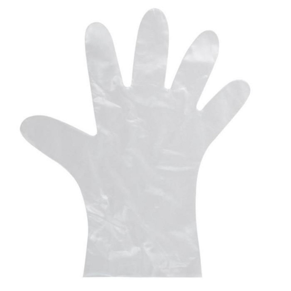 Paris Prix Lot de 100 Gants de Ménage  Jetable  21cm Blanc