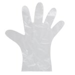 Paris Prix Lot de 100 Gants de Ménage  Jetable  21cm Blanc