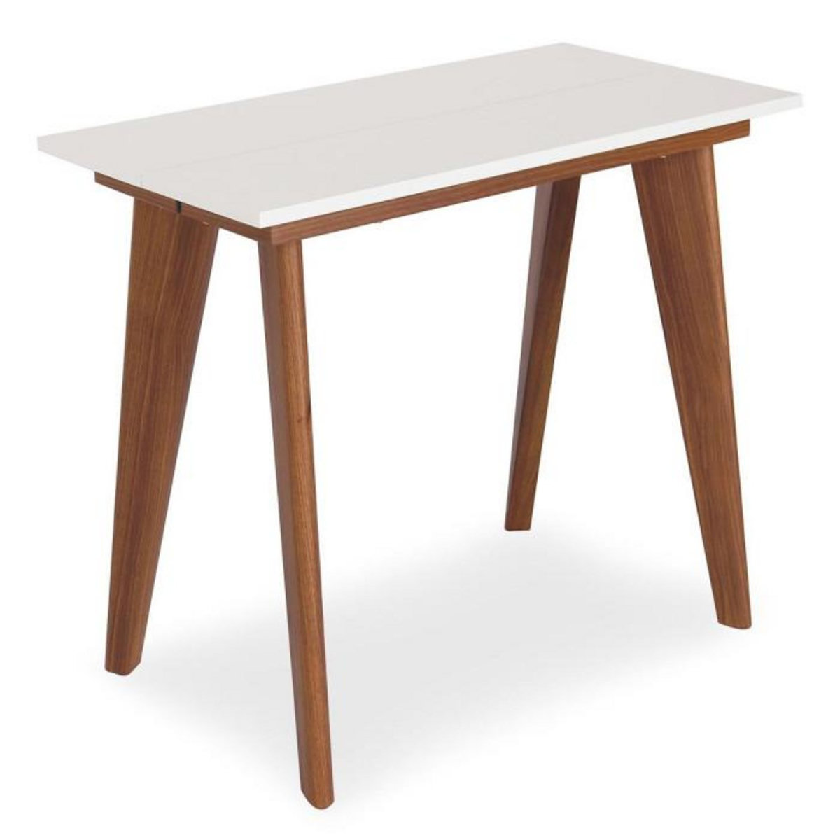 Paris Prix Table Console Extensible  Ève  45-195cm Blanc