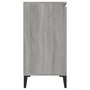 Voir la diapositive 4 : VIDAXL Buffet Sonoma gris 104x35x70 cm Bois d'ingenierie