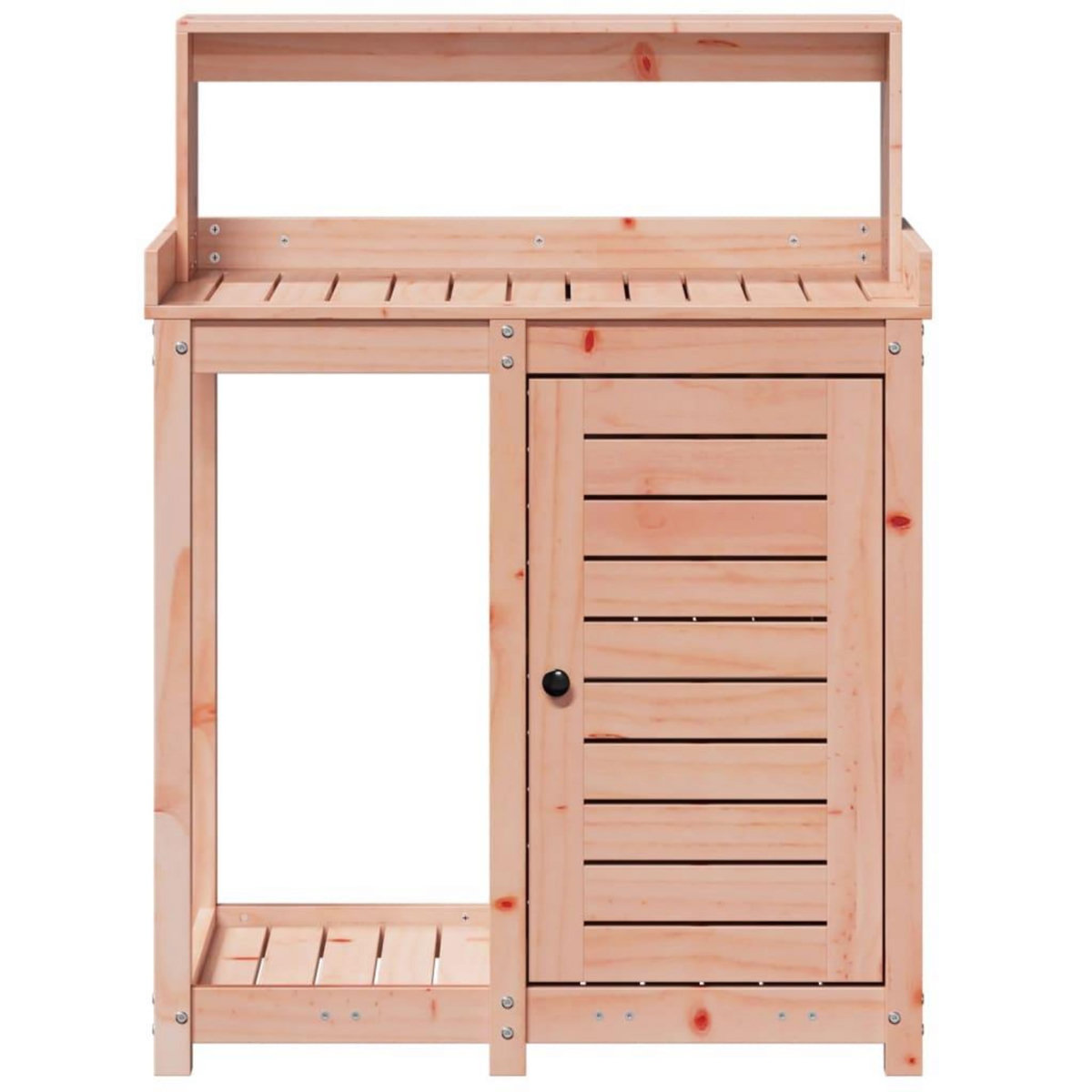 VIDAXL Table de rempotage avec etageres bois massif de douglas