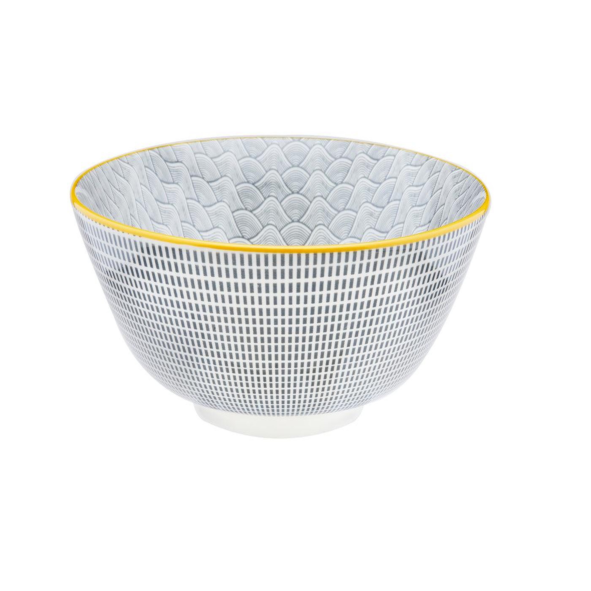 Voir la diapositive 4 : BJORN Bol pattern ø21cm - 6 pièces - eclipse