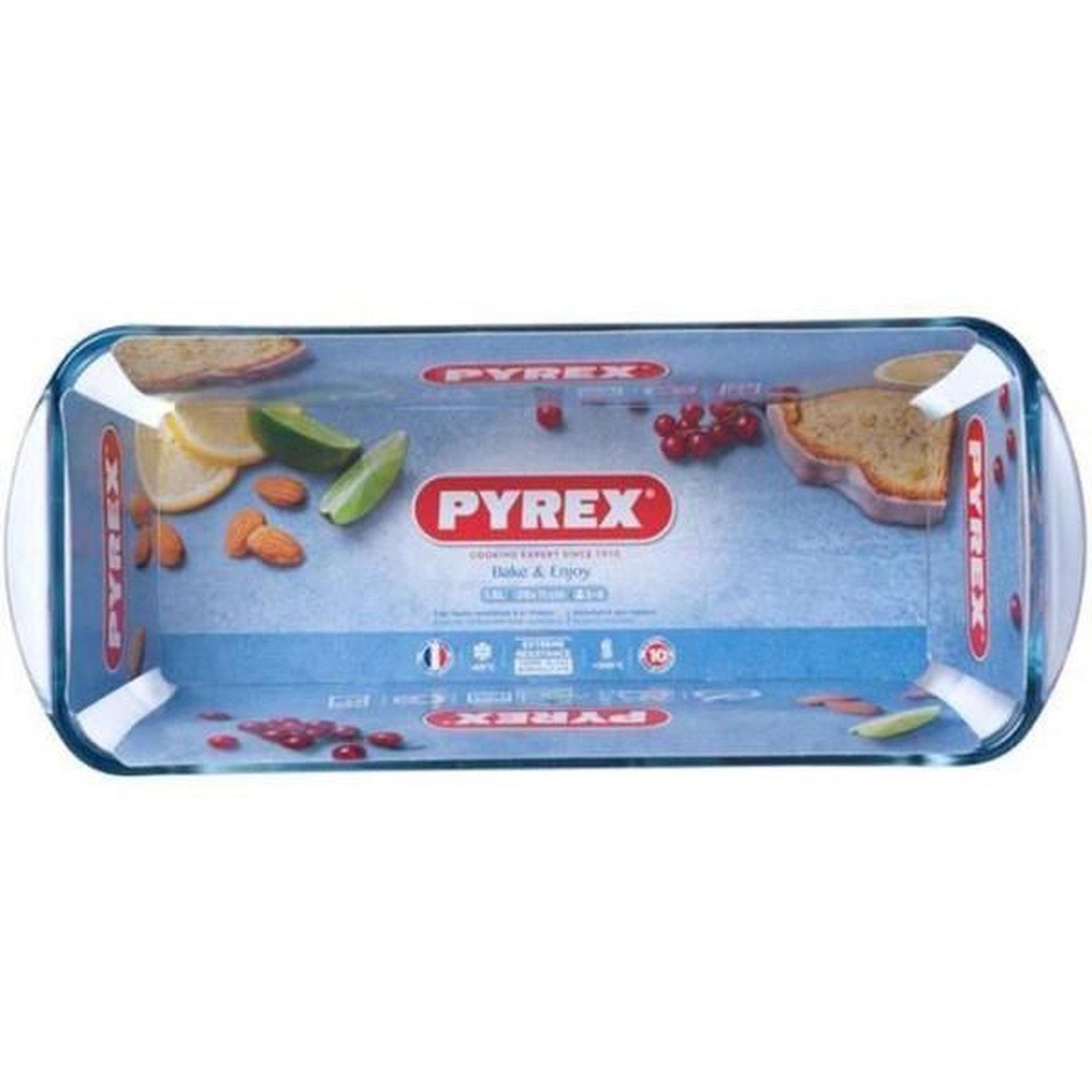 Voir la diapositive 3 : PYREX Moule à cake 28 cm Classic