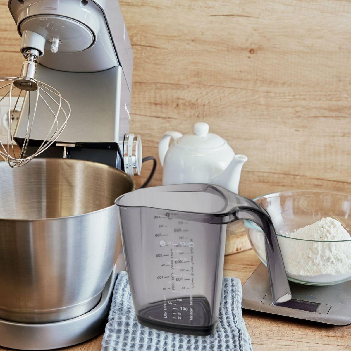 DR.OETKER Verre doseur gradué en plastique de 500 ml Dr.Oetker