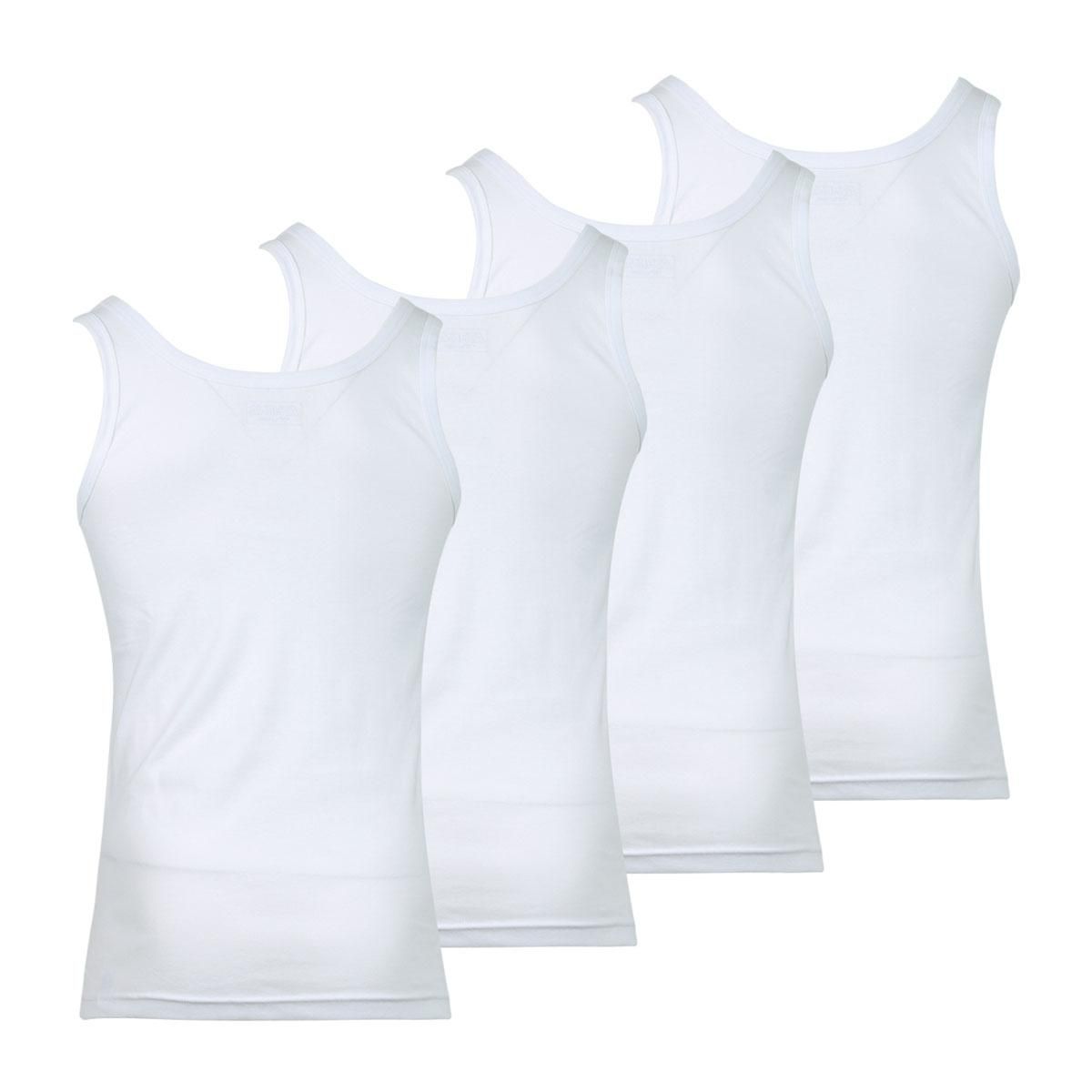 Athena Lot de 4 débardeurs homme Eco Pack