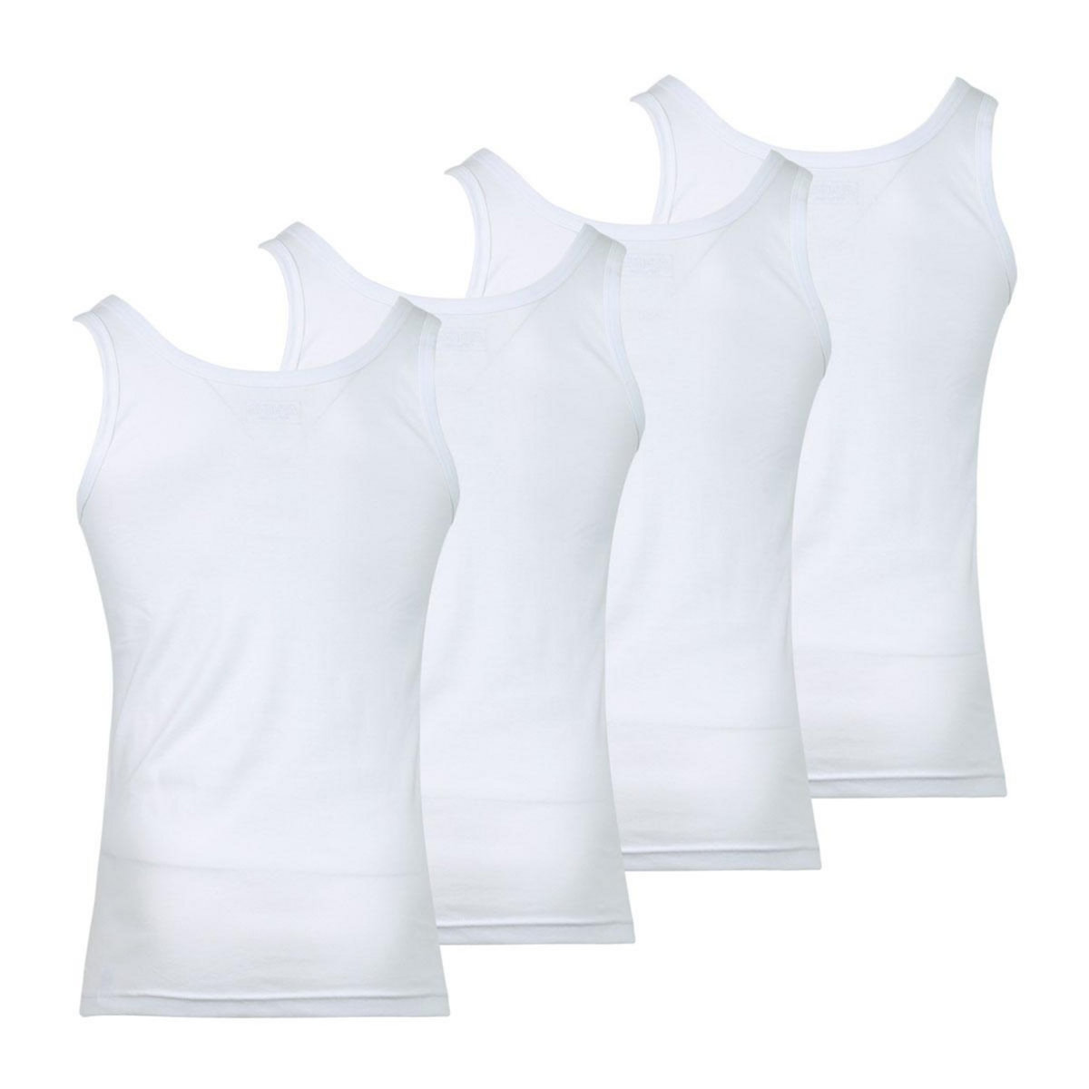 Athena Lot de 4 débardeurs homme Eco Pack