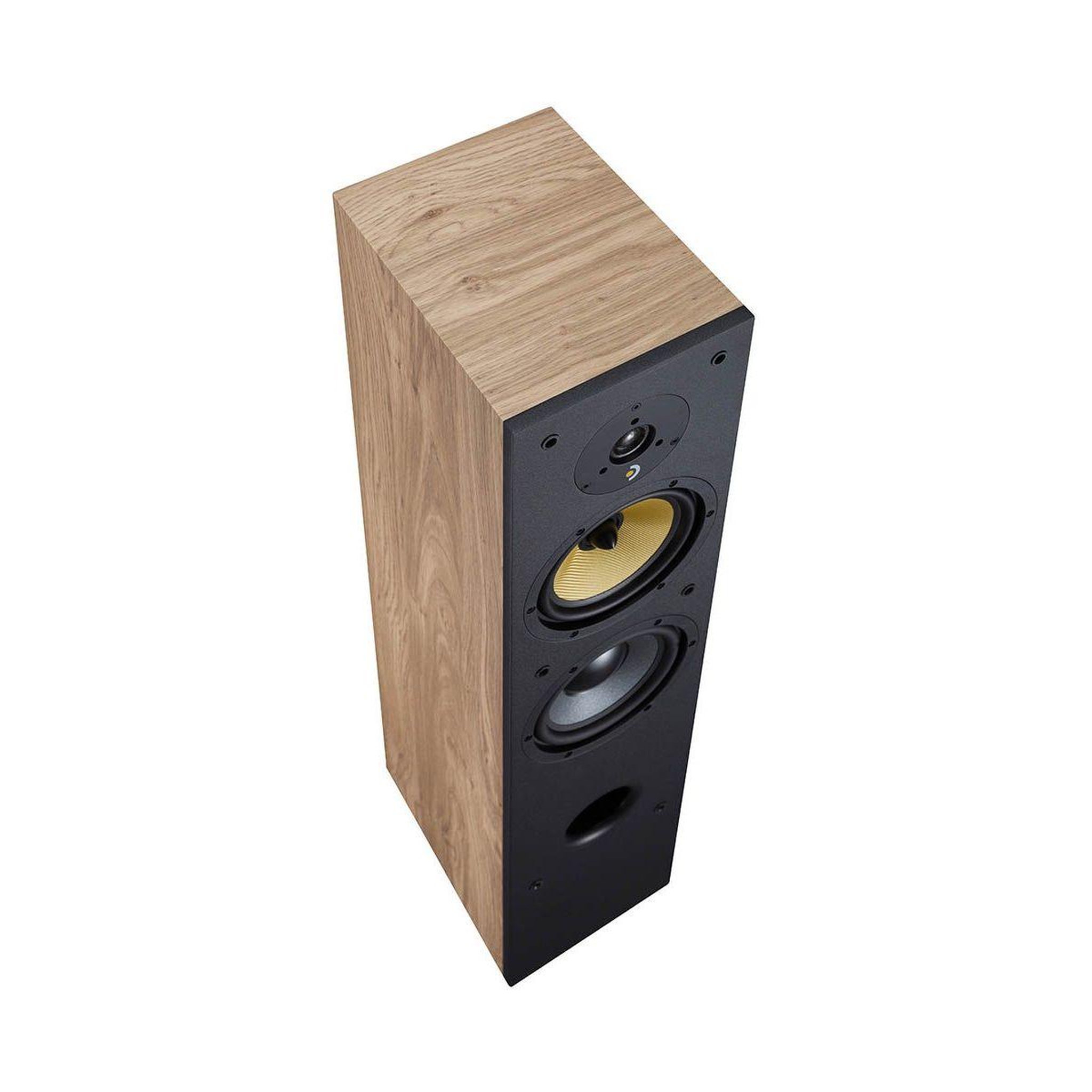 Voir la diapositive 3 : Davis Enceinte colonne ariane 5 chene clair (x1)