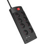Voir la diapositive 1 : Monster Cable Rallonge parafoudre Parasurtenseur 8 prises + 2 USB-A