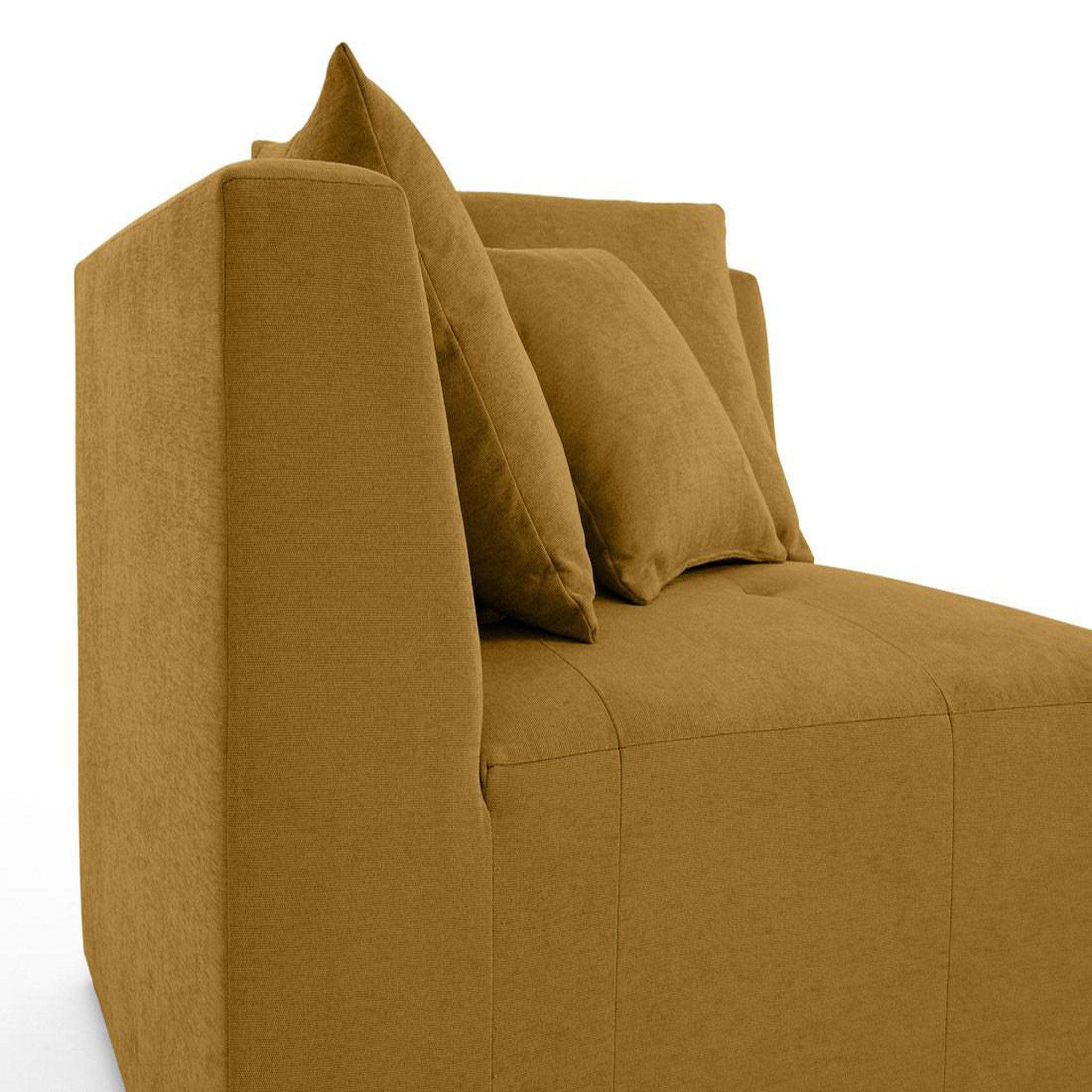Voir la diapositive 5 : BEST MOBILIER Amalfi - module d'angle réversible - en tissu