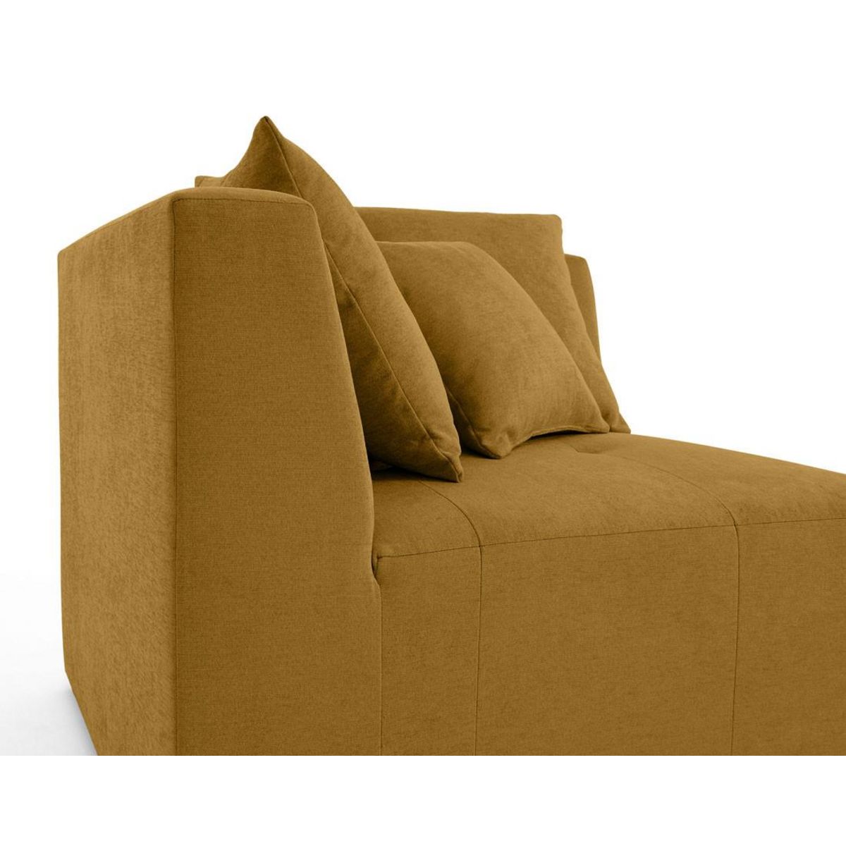 LISA DESIGN Amalfi - module d'angle réversible - en tissu