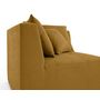Voir la diapositive 5 : LISA DESIGN Amalfi - module d'angle réversible - en tissu