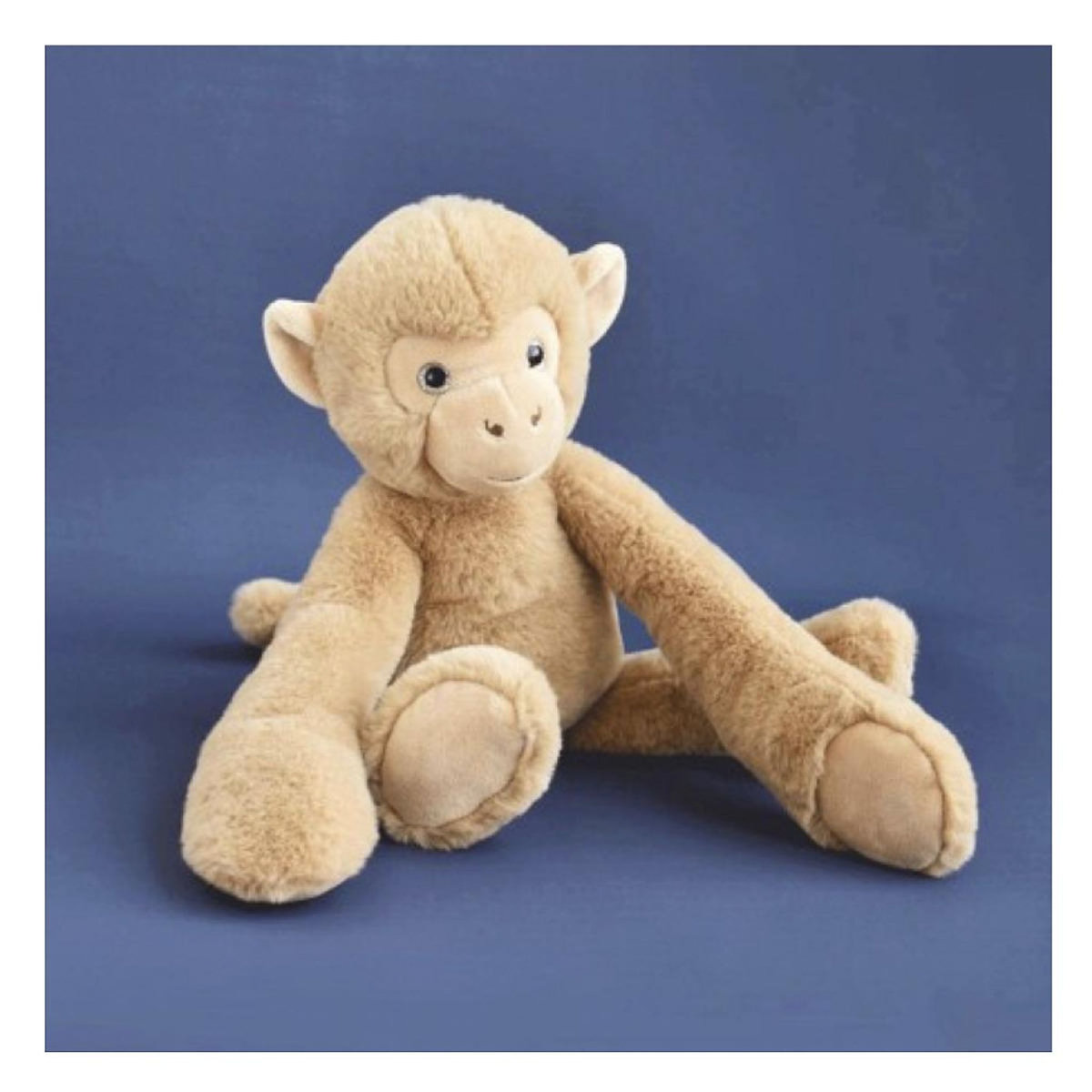 Histoire D'Ours Peluche singe - Beige -  35 cm - Histoire d ours