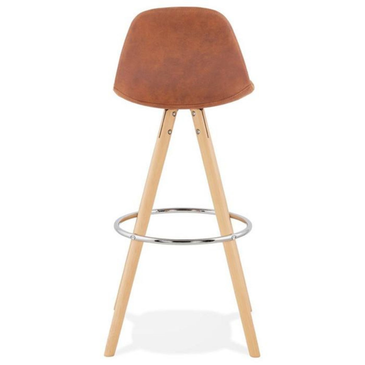 Paris Prix Tabouret de Bar Scandinave  Miro  97cm Marron & Naturel