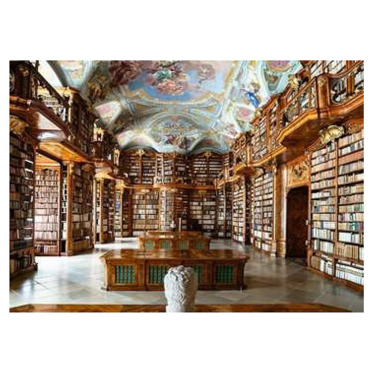 RAVENSBURGER Puzzle La bibliotheque de l abbaye de St Florian 1000 p