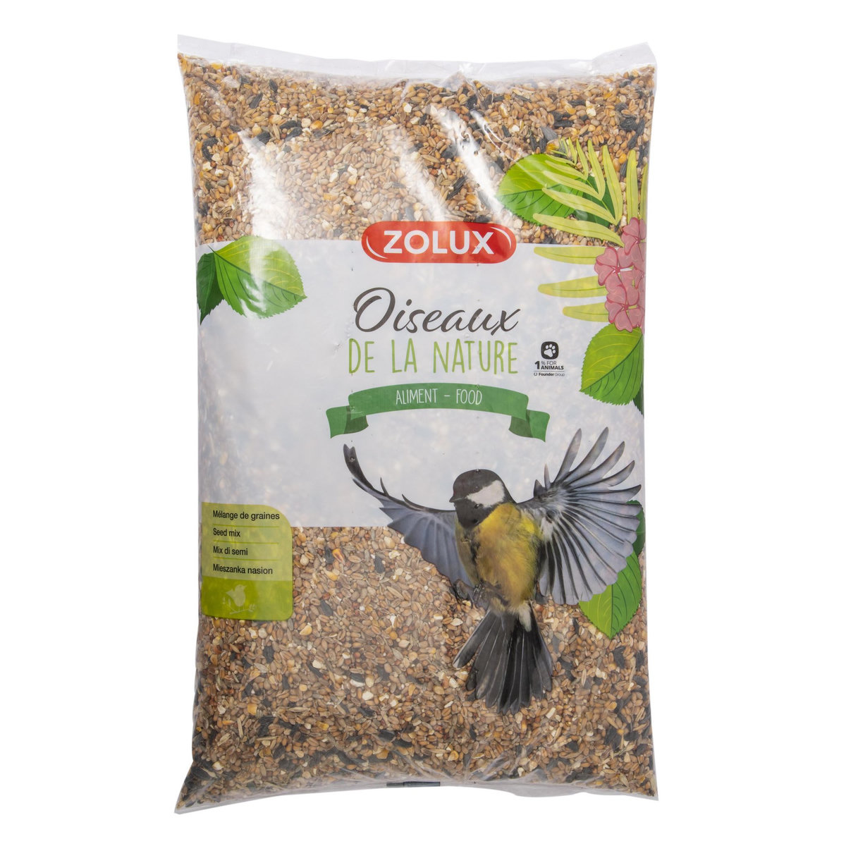 Zolux Mélange graines oiseaux du jardin sac 5kg Zolux pas cher Auchan.fr — free download