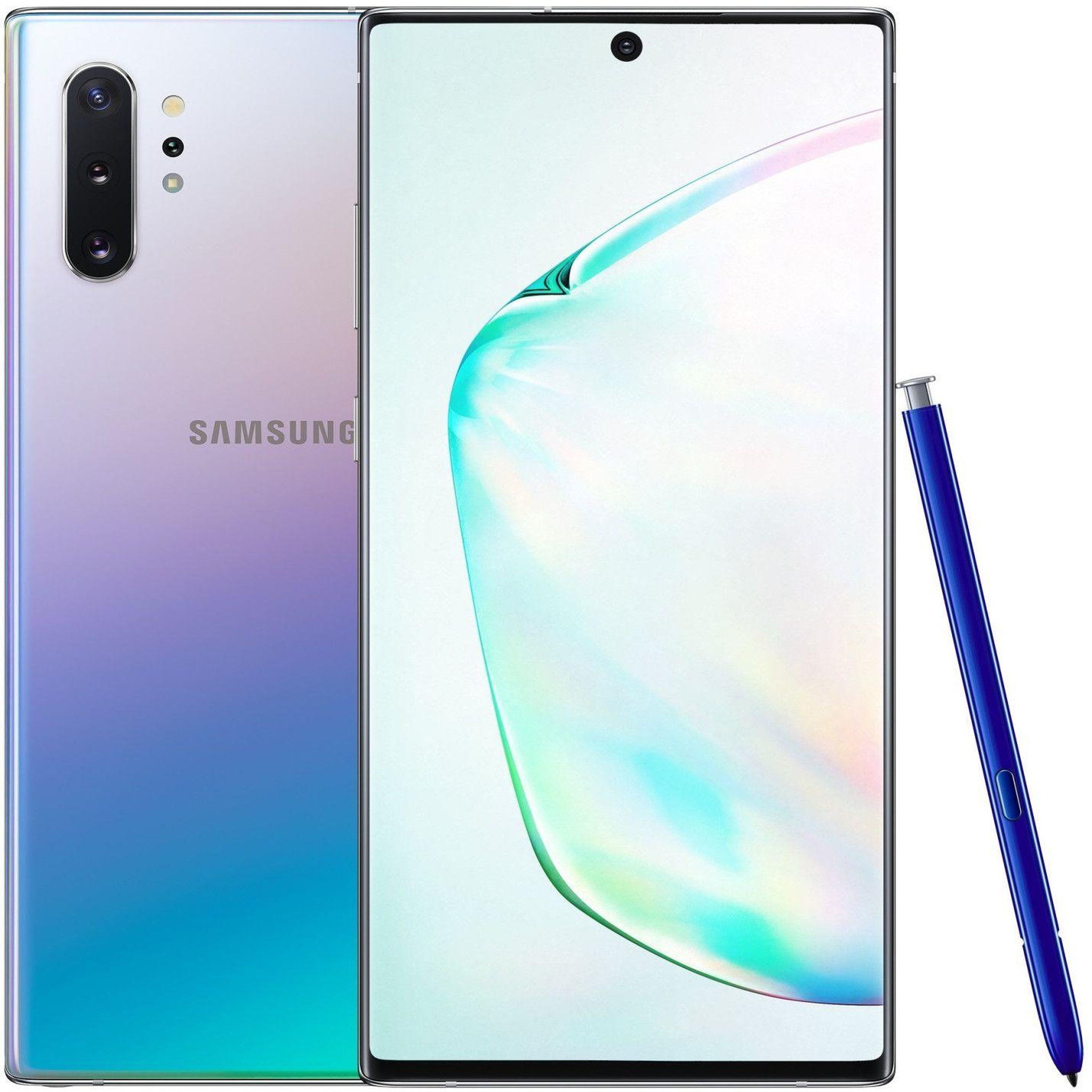 Voir la diapositive 1 : Samsung Galaxy Note 10+ 5G Reconditionné 256 Go - Grade A - Argent Stellaire