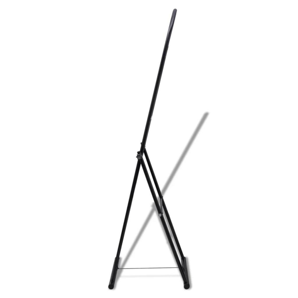 VIDAXL Miroir autoportant rectangulaire pleine longueur Noir