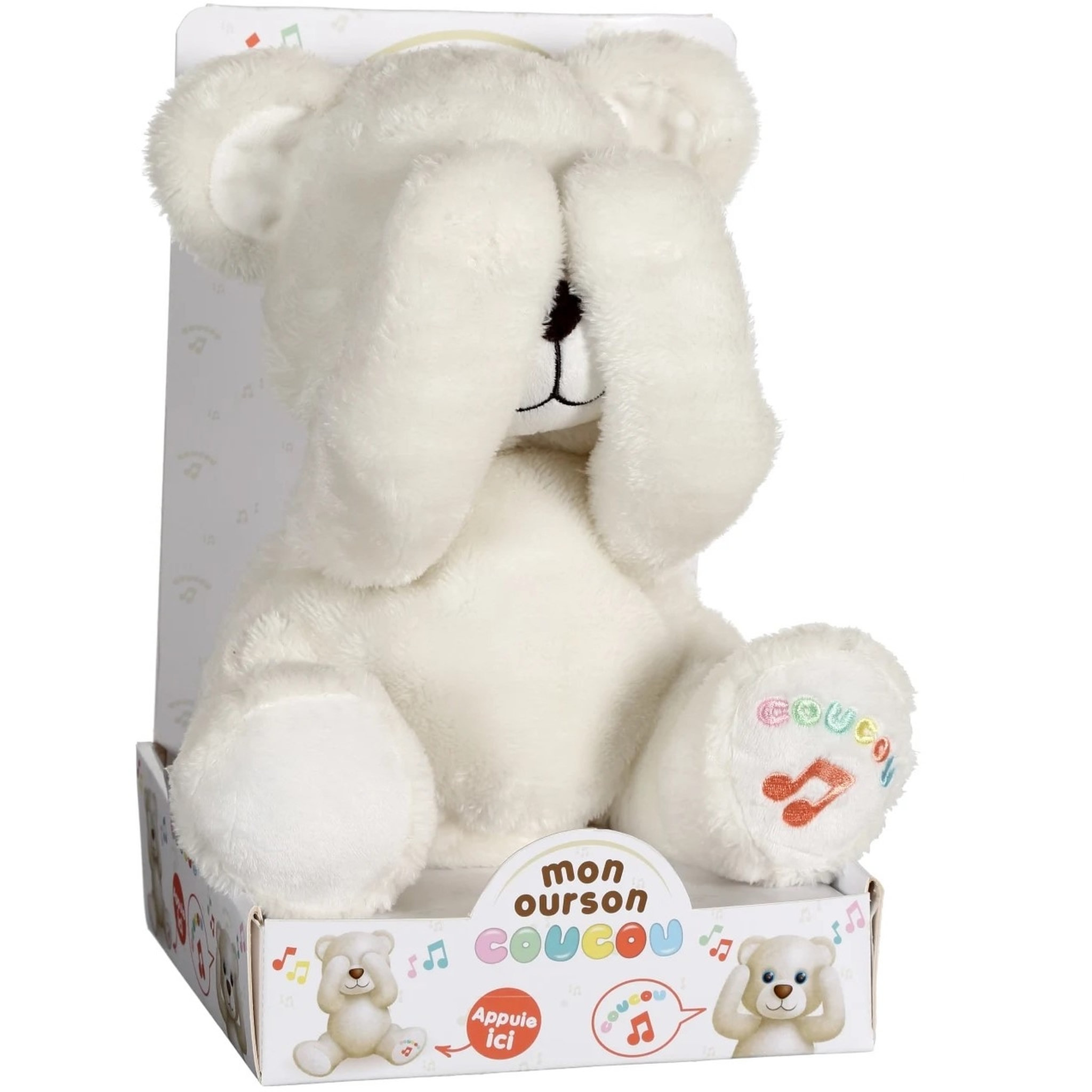 Voir la diapositive 1 : GIPSY Ourson Coucou musical 25 cm