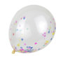 Voir la diapositive 1 : Paris Prix Lot de 10 Ballons  Confettis  4cm Multicolore