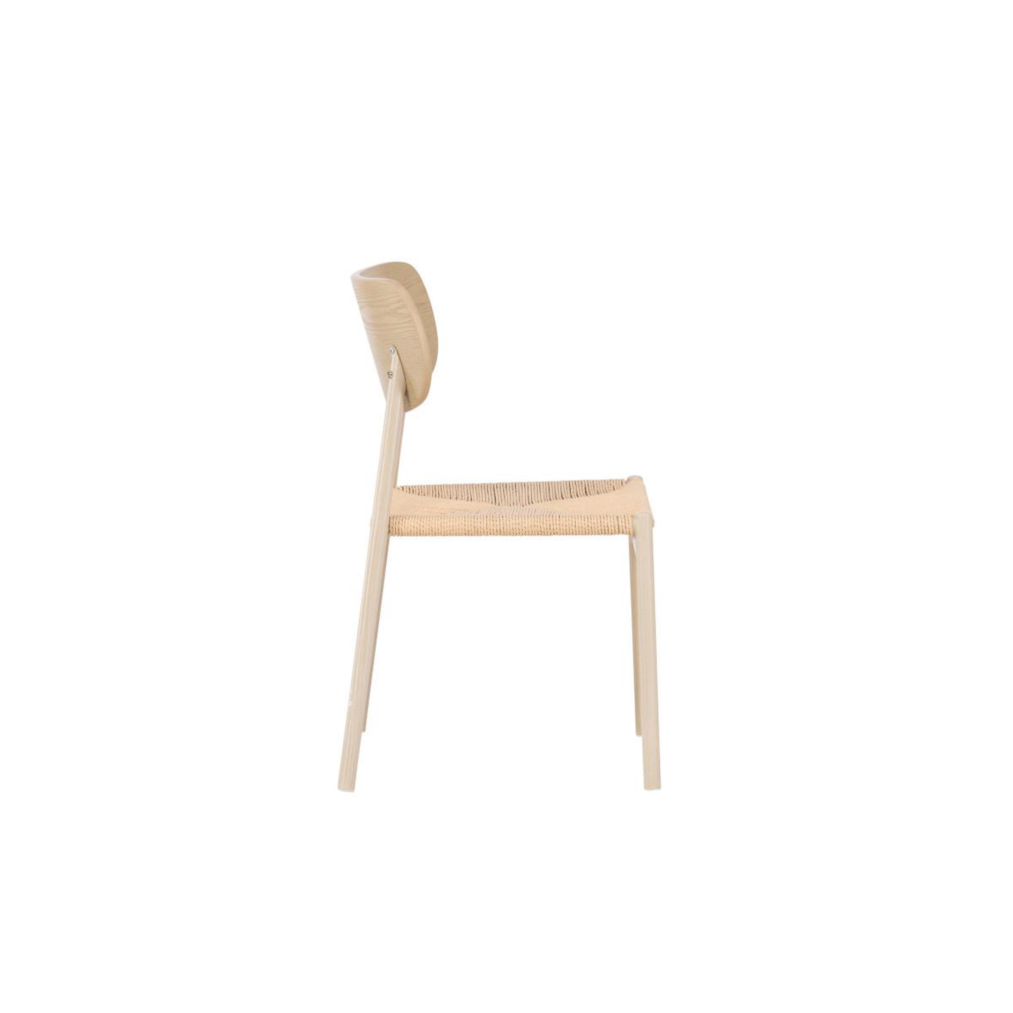 Voir la diapositive 4 : Paris Prix Chaise design  polly  80cm beige