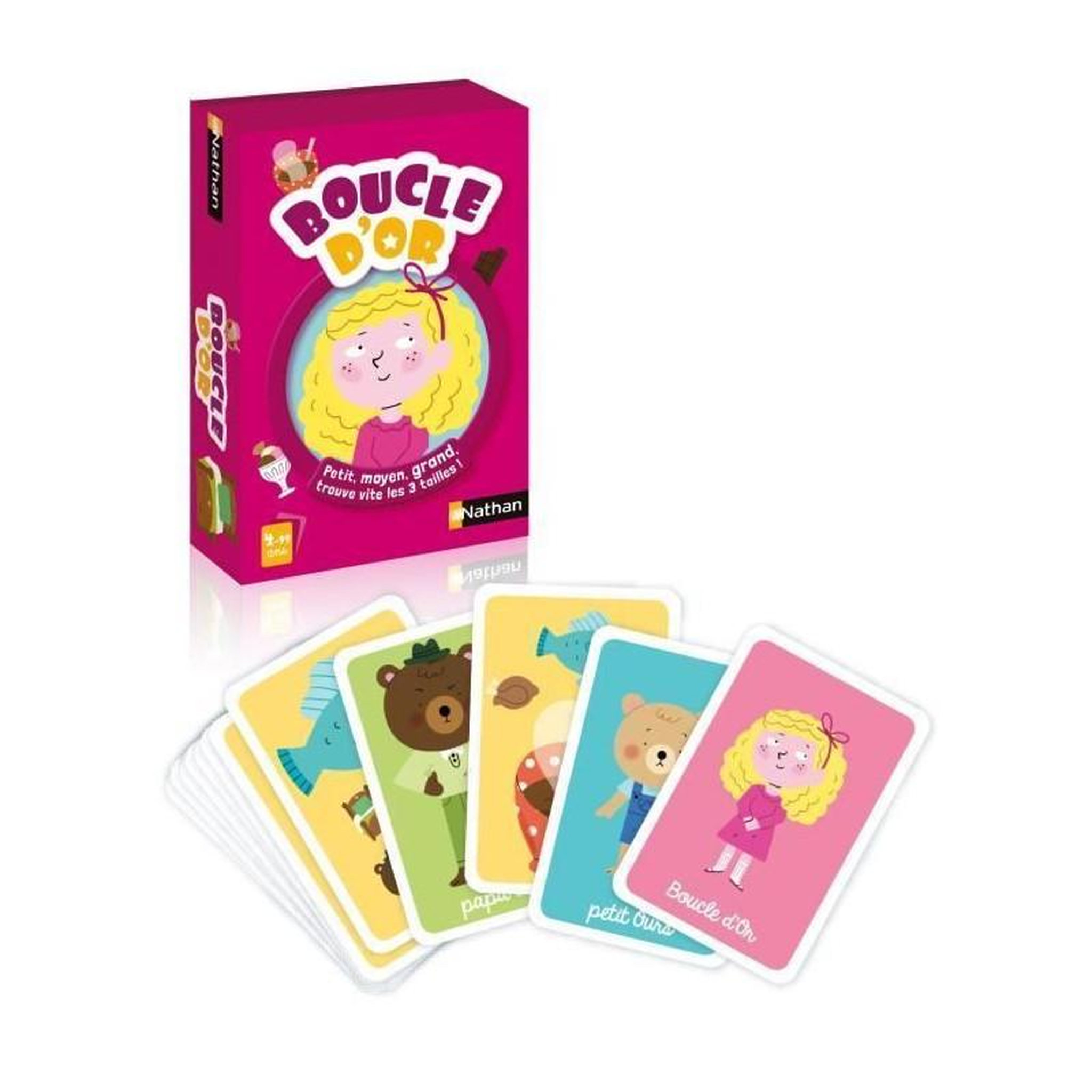 Voir la diapositive 2 : Nathan NATHAN - Boucle dOr - Jeu de Cartes