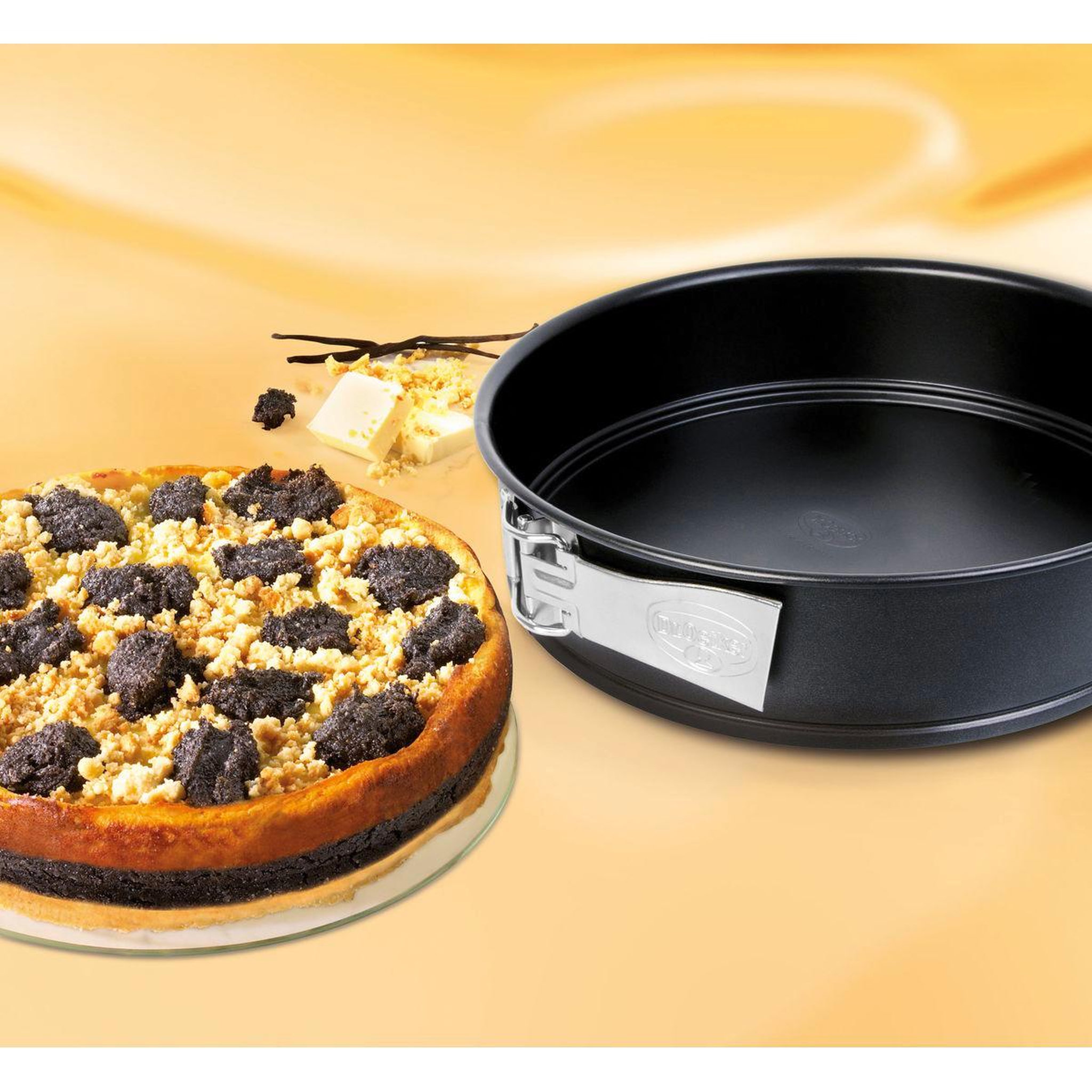 Voir la diapositive 6 : DR.OETKER Moule à manqué à charnière 28 cm dr.oetker tradition