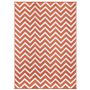 Voir la diapositive 1 : ID MARKET Tapis extérieur CHEVRONS terracotta 270 x 370 CM