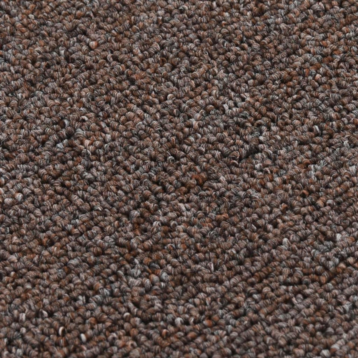 VIDAXL Tapis escalier antiderapants 15pcs 60x25cm Marron Rectangulaire