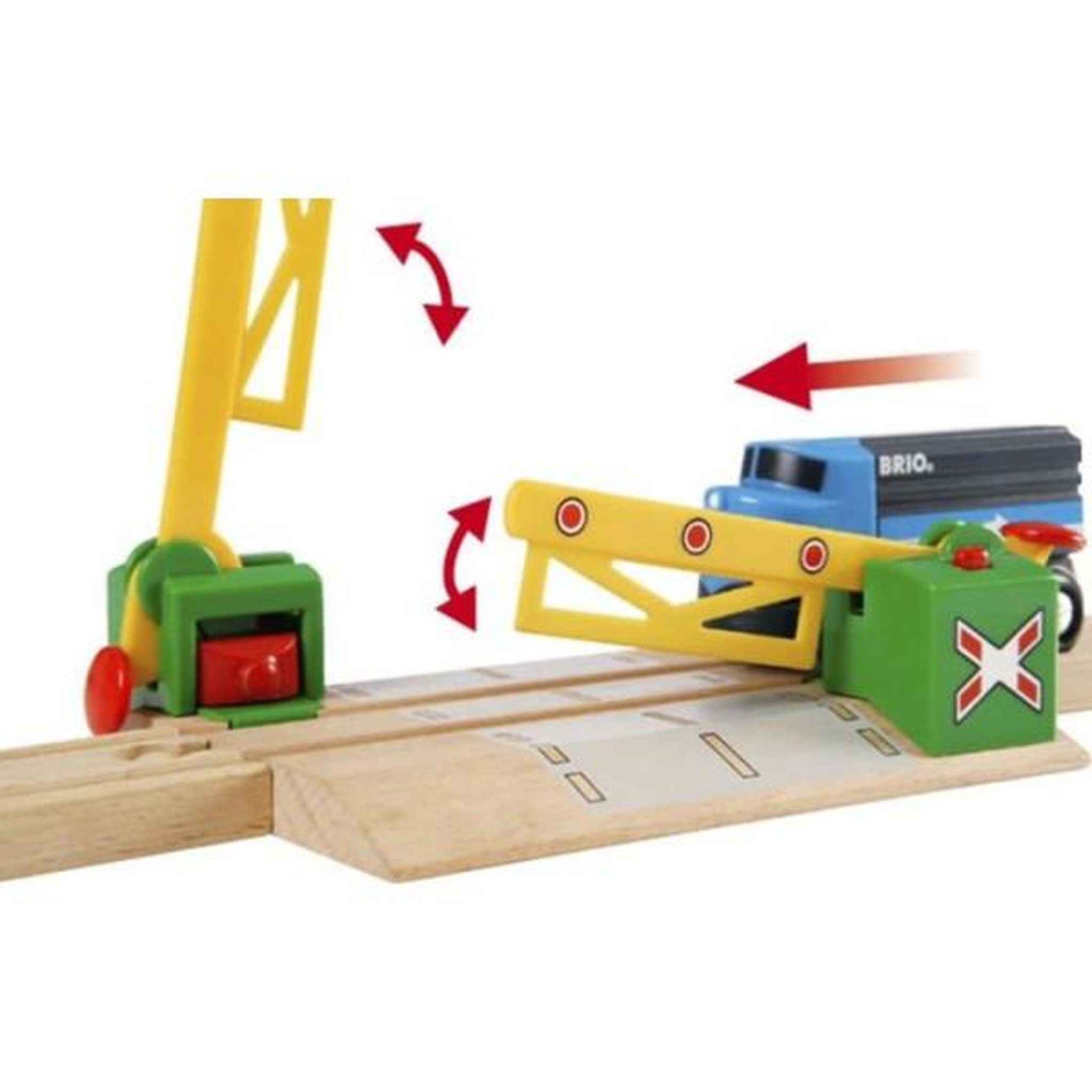 Voir la diapositive 4 : Brio Passage a niveau magnétique brio 33750 - accessoire pour circuit de train en bois