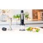 Voir la diapositive 5 : BRAUN Mixeur MQ7026X MultiQuick 7 gris et noir 2 accessoires