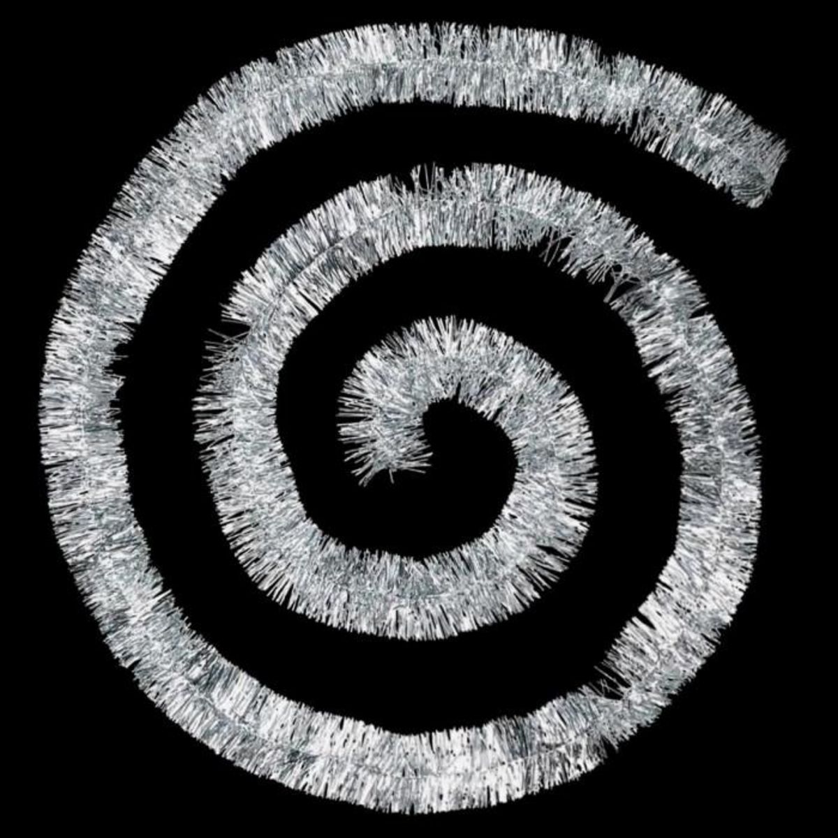 ATMOSPHERA Lot de 3 Guirlandes de Noël  Dana  200cm Argent & Blanc